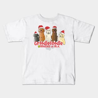 Groodle & Oodle Club Christmas Kids T-Shirt